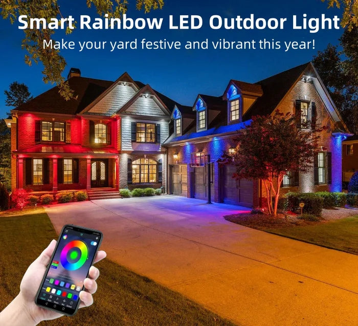 🎅 Early Christmas 49%OFF – Smart Rainbow LED Permanent Outdoor Light – Smartlight 🎁